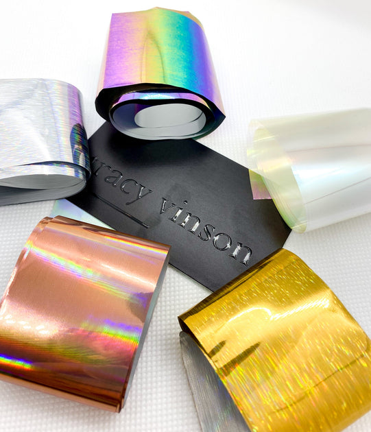 Rainbow Louis Vuitton Transfer Foils 10pc