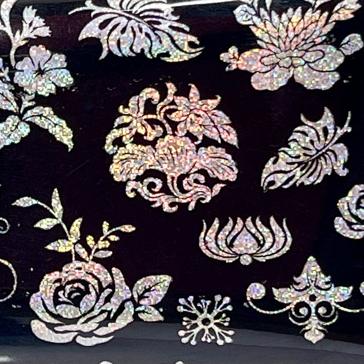 MM - "44-04 Happiness Blooms" - - Nail Transfer Foil