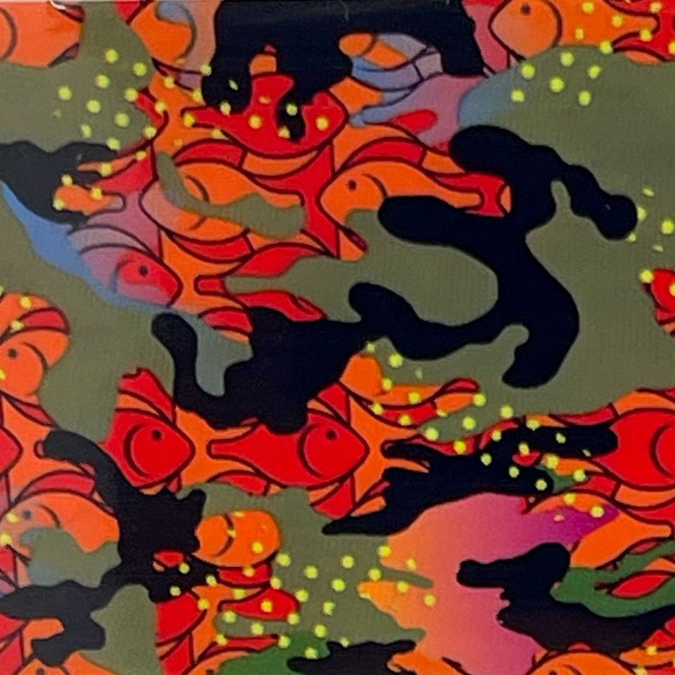 MM - "55-01 Fish in Hiding" - - Nail Transfer Foil