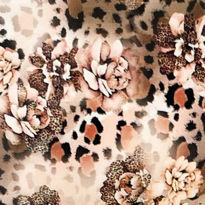 MM - "57-02 Leopard Roses" - - Nail Transfer Foil