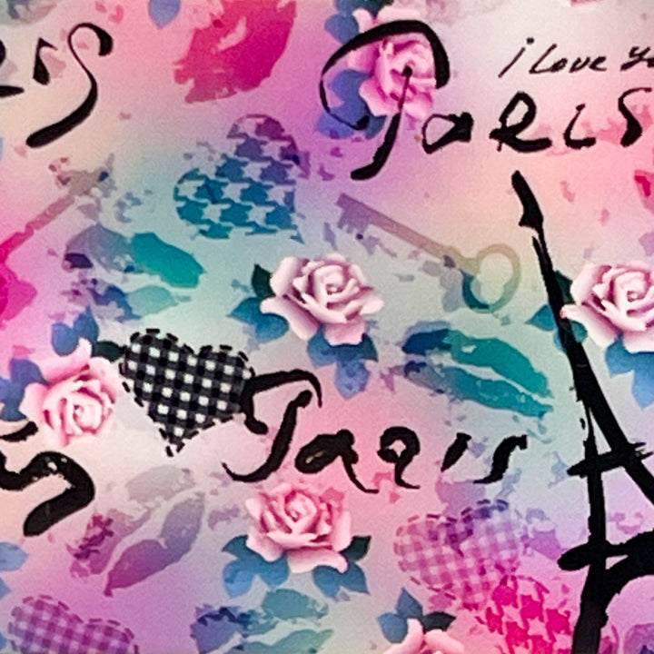 MM - "47-09 Love, Paris" - - Nail Transfer Foil