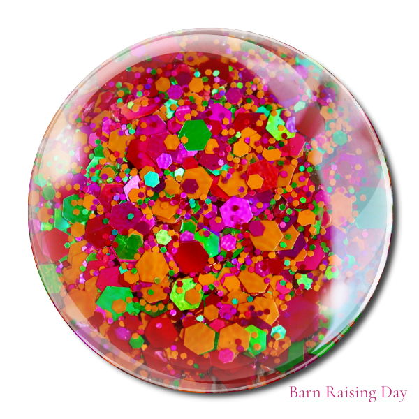 "Barn Raising Day" -- Luxe Ladybug Sparklers
