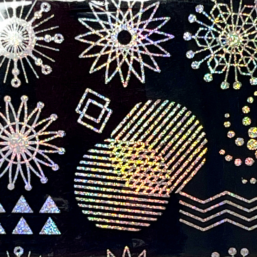 MM - "44-09 Fractal Fusion" - - Nail Transfer Foil