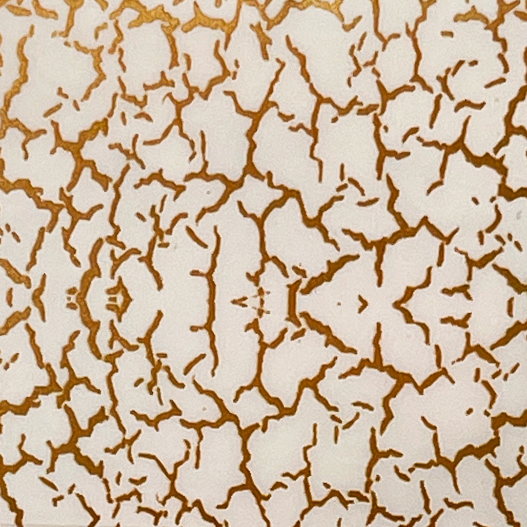 MM - "39-08 Gilded Crackle Cream" - - Nail Transfer Foil