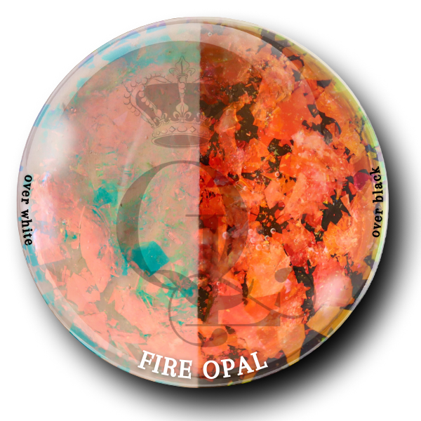 Fire Opal -- Imperial Crown Jewels Candy Chrome