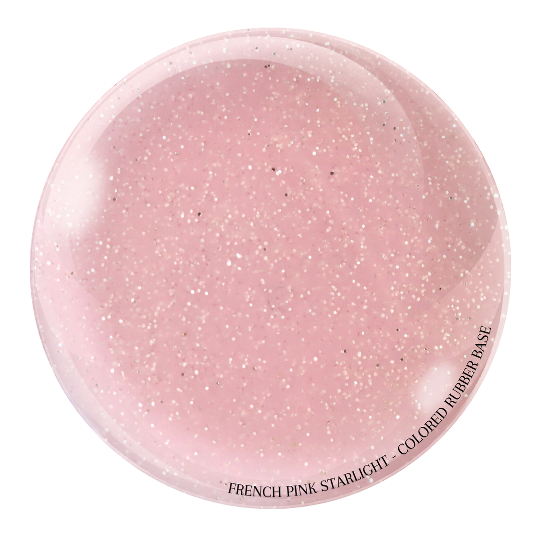 "French Pink Starlight" -- HEMA-Free Colored Rubber Base