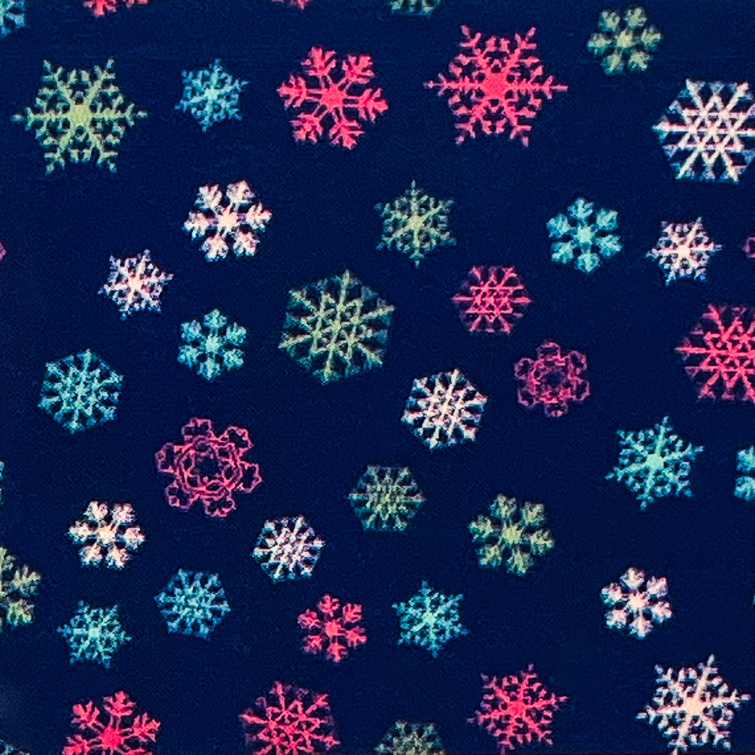 "02-03 Colorful Snowflakes" -- Nail Transfer Foil