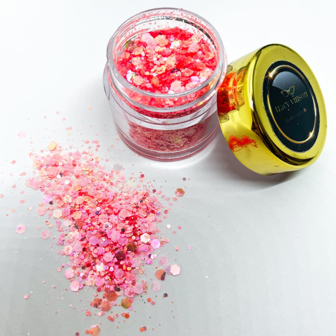 Watermelon Sprinkles -- Cosmetic-Grade Glitter