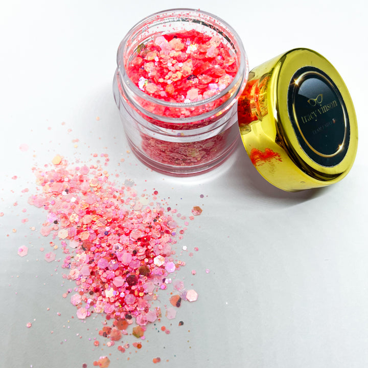 Watermelon Sprinkles -- Cosmetic-Grade Glitter