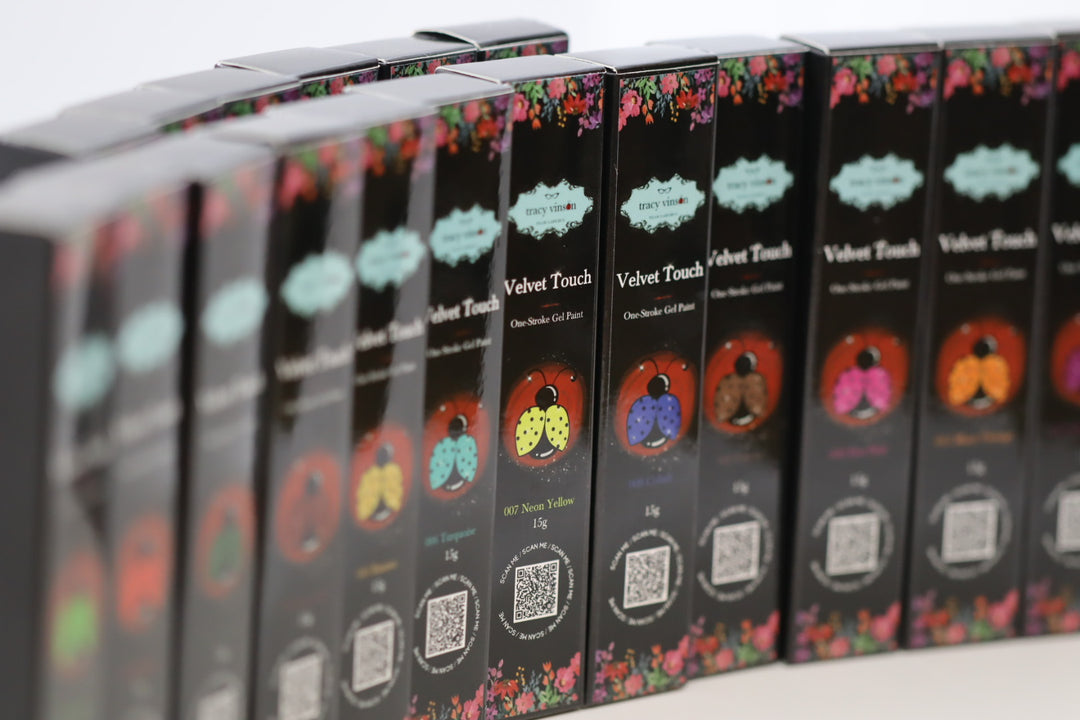 001 Lime One-Stroke Velvet Touch Gel Paint