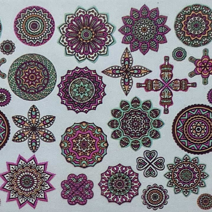 10-02 Bohemian -- Nail Transfer Foil