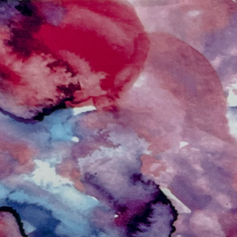 09-09 Melted Berries -- Nail Transfer Foil