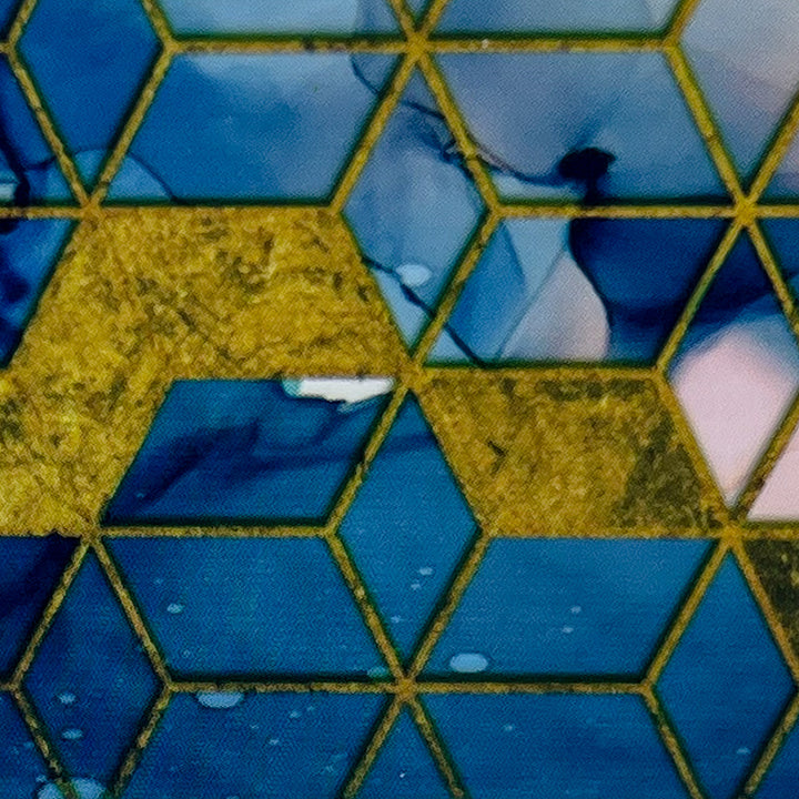 12-09 Geometric Glam -- Nail Transfer Foil