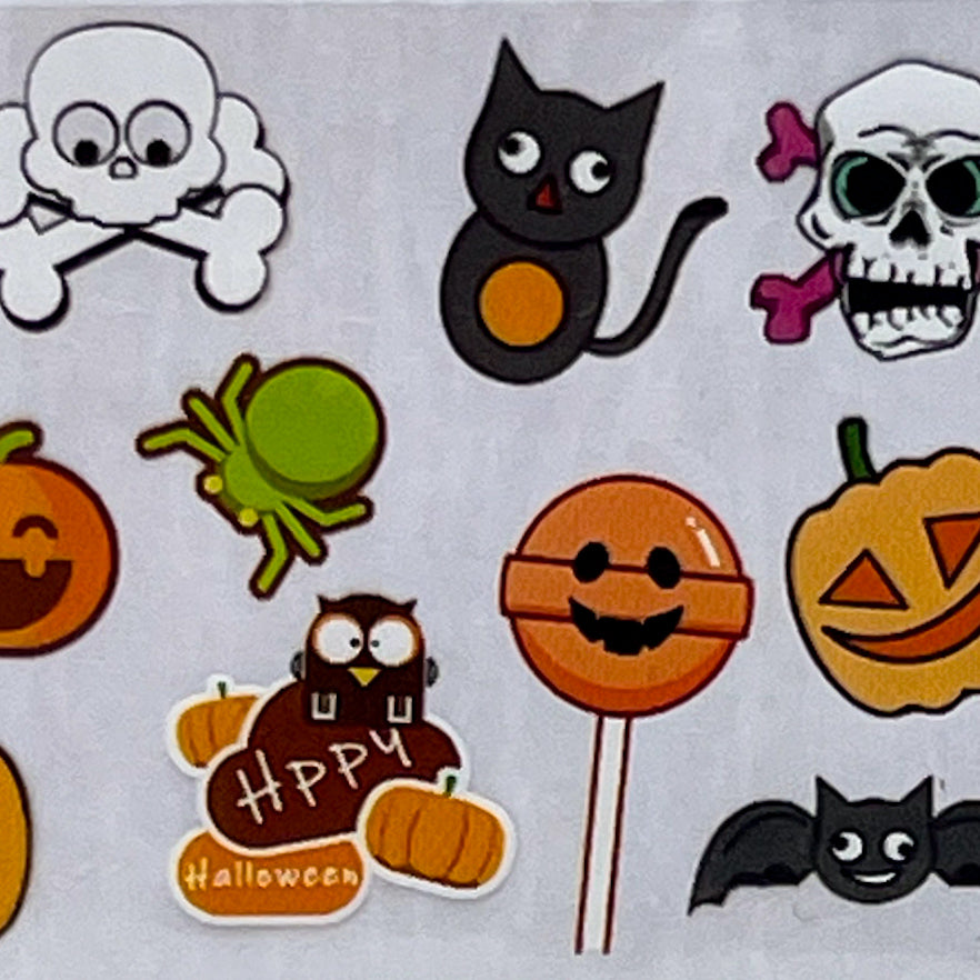 "19-10 Candy Caper" -- Nail Transfer Foil