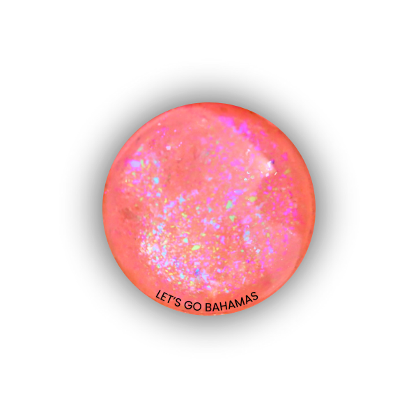 "Let's Go Bahamas" -- Vacay Vibes Neon Candy Chrome