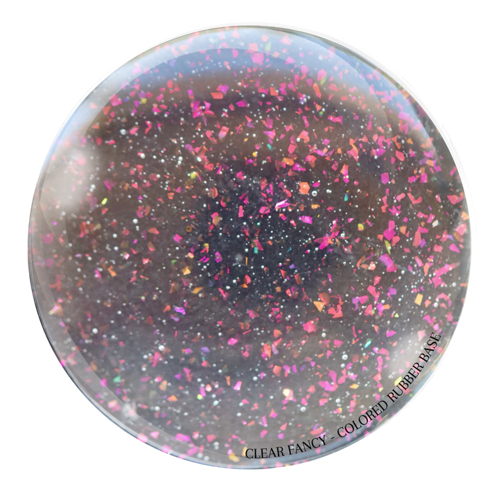 "Clear Fancy" -- HEMA-Free Colored Rubber Base