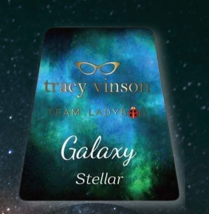 Stellar -- Galaxy Alcohol Ink
