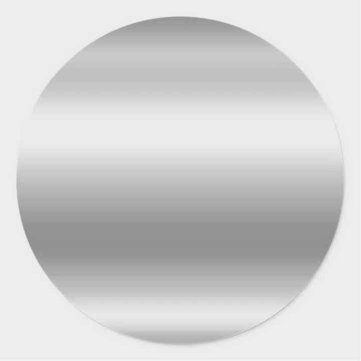 Metallic Silver One-Stroke Velvet Touch Gel Paint