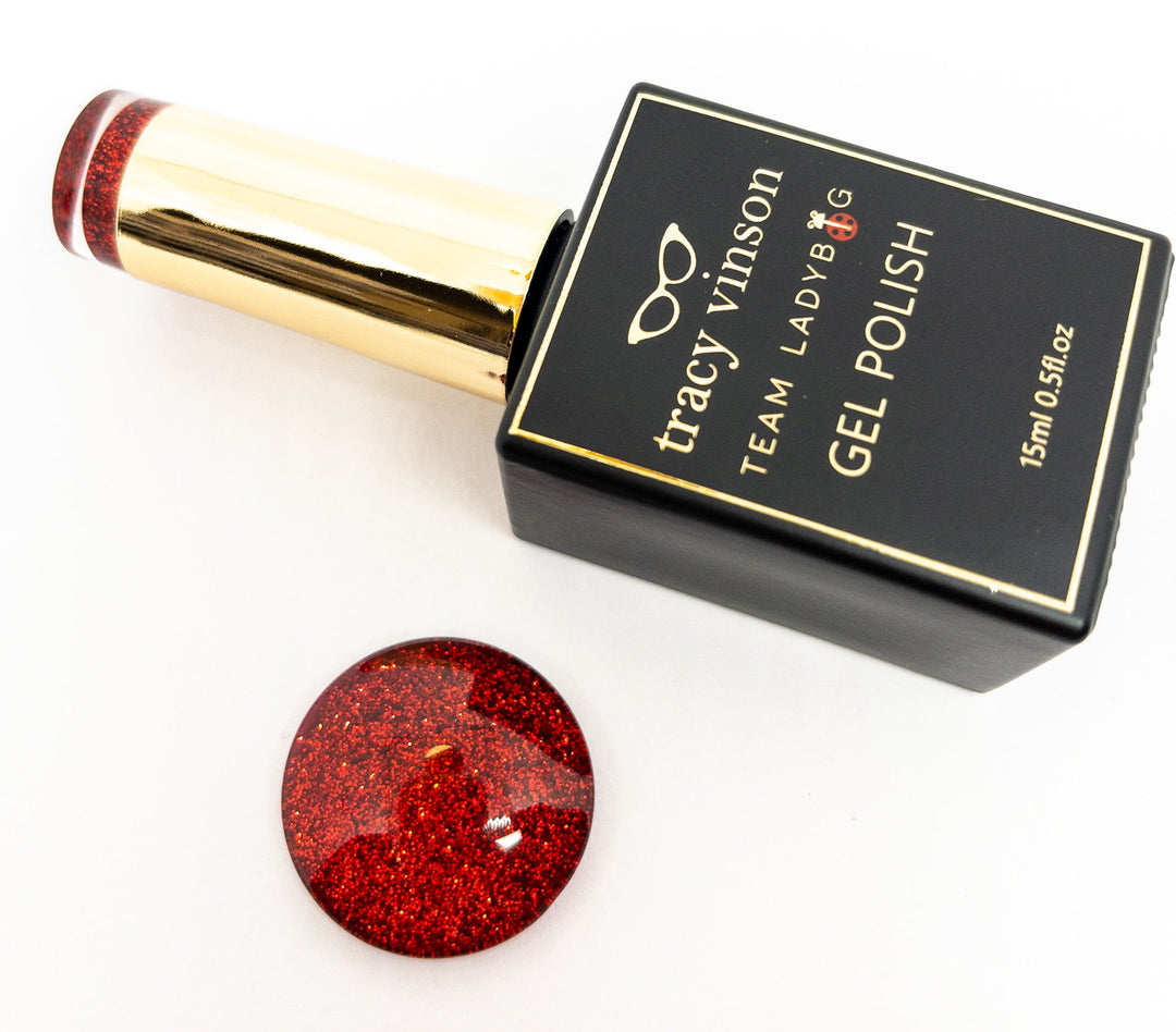Tinsel Gel, Red