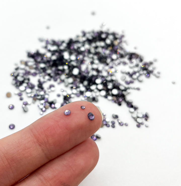 #19 Pale Violet - Glass Crystals