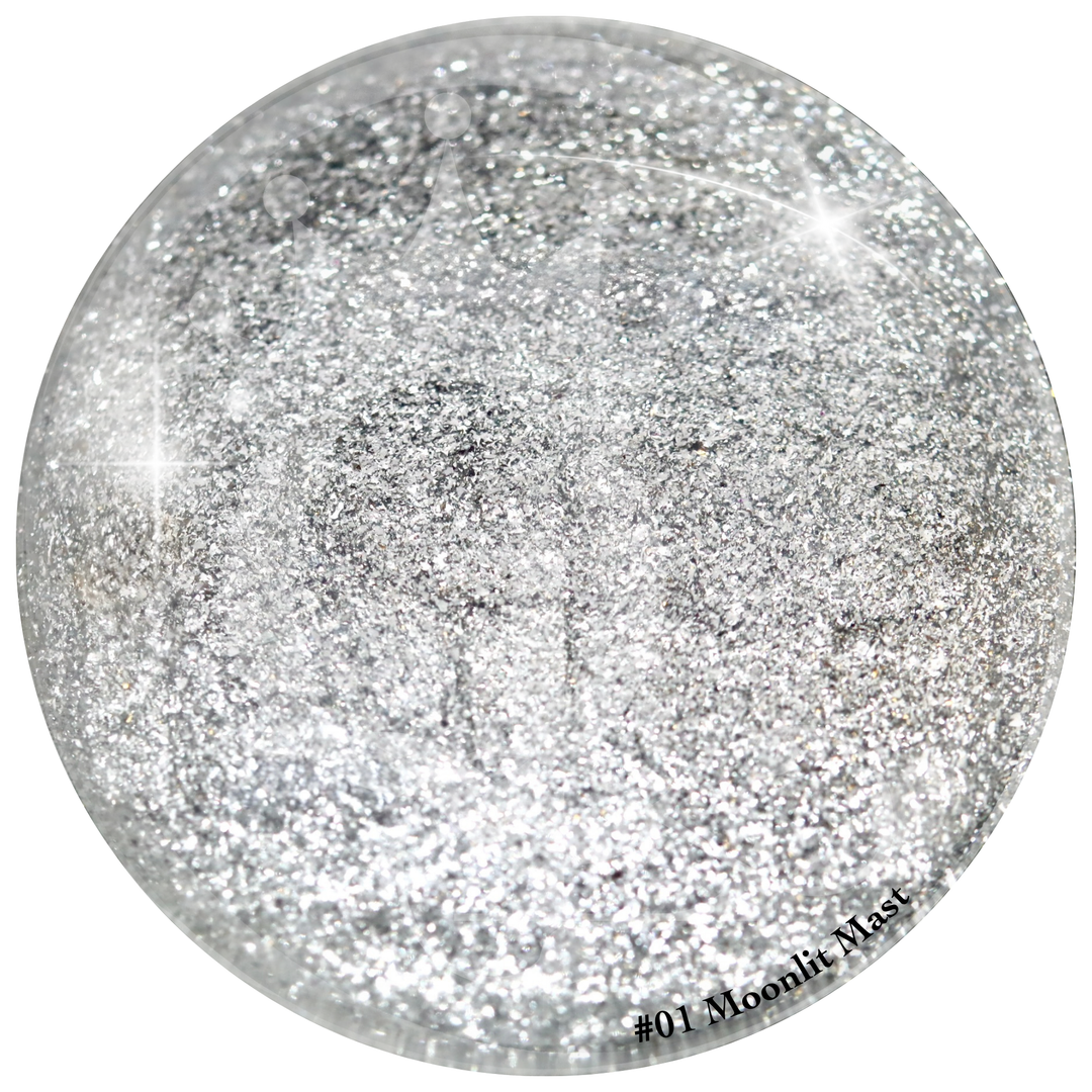 Gems of the Deep Part One (6pc. Set) Shimmer Liner Gels -- 13 Days of Halloween