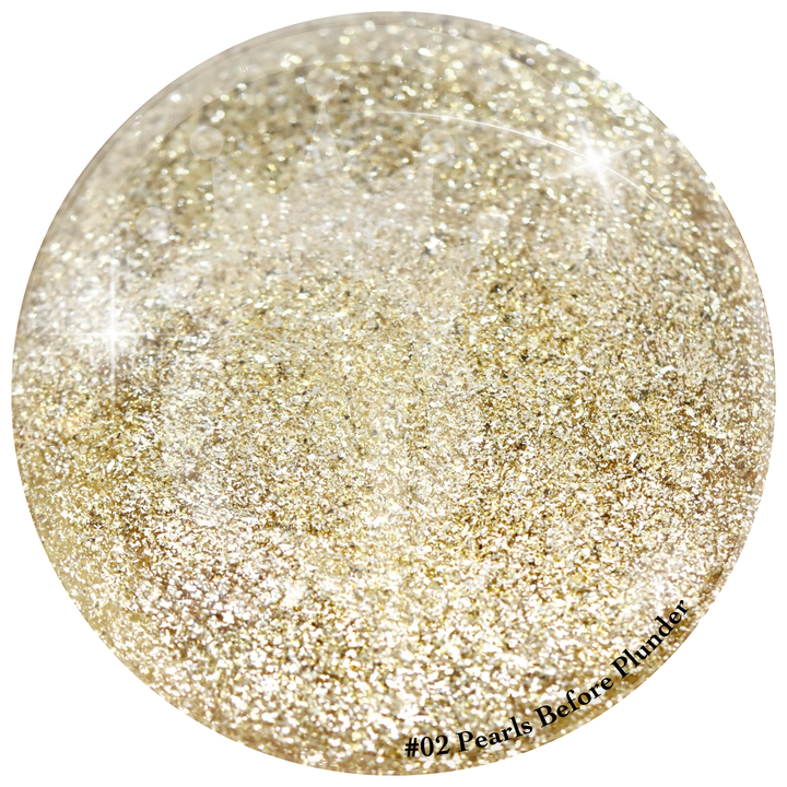 Gems of the Deep Part One (6pc. Set) Shimmer Liner Gels -- 13 Days of Halloween