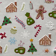 03-08 Gingerbread House -- Nail Transfer Foil