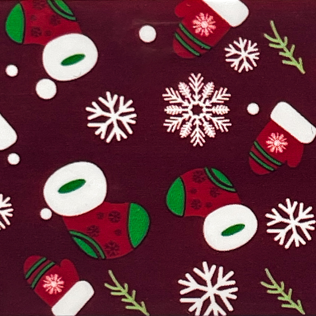 03-09 Cold Winter's Night -- Nail Transfer Foil