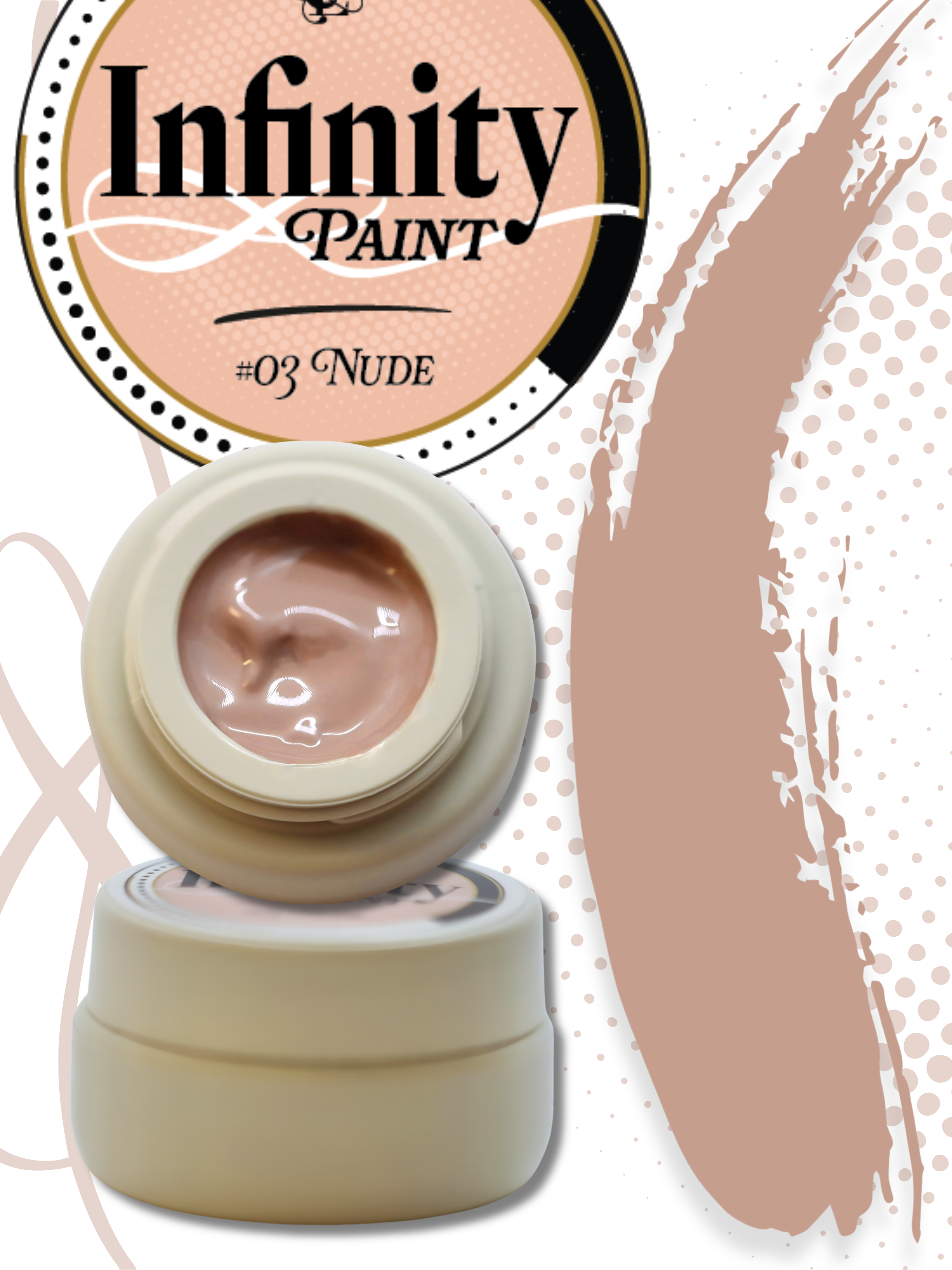 #03 Nude Infinity Gel Paint