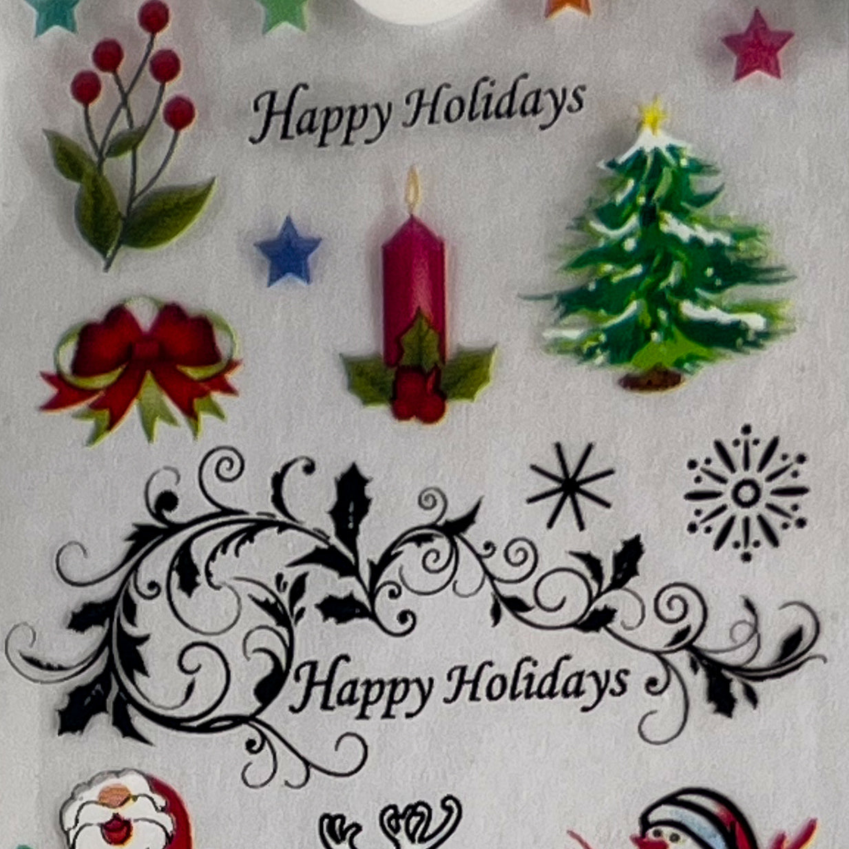 05-09 Good Cheer -- Nail Transfer Foil