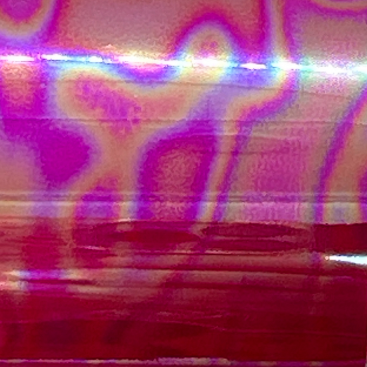 Pre-Filled Clear Holographic Foil Binder