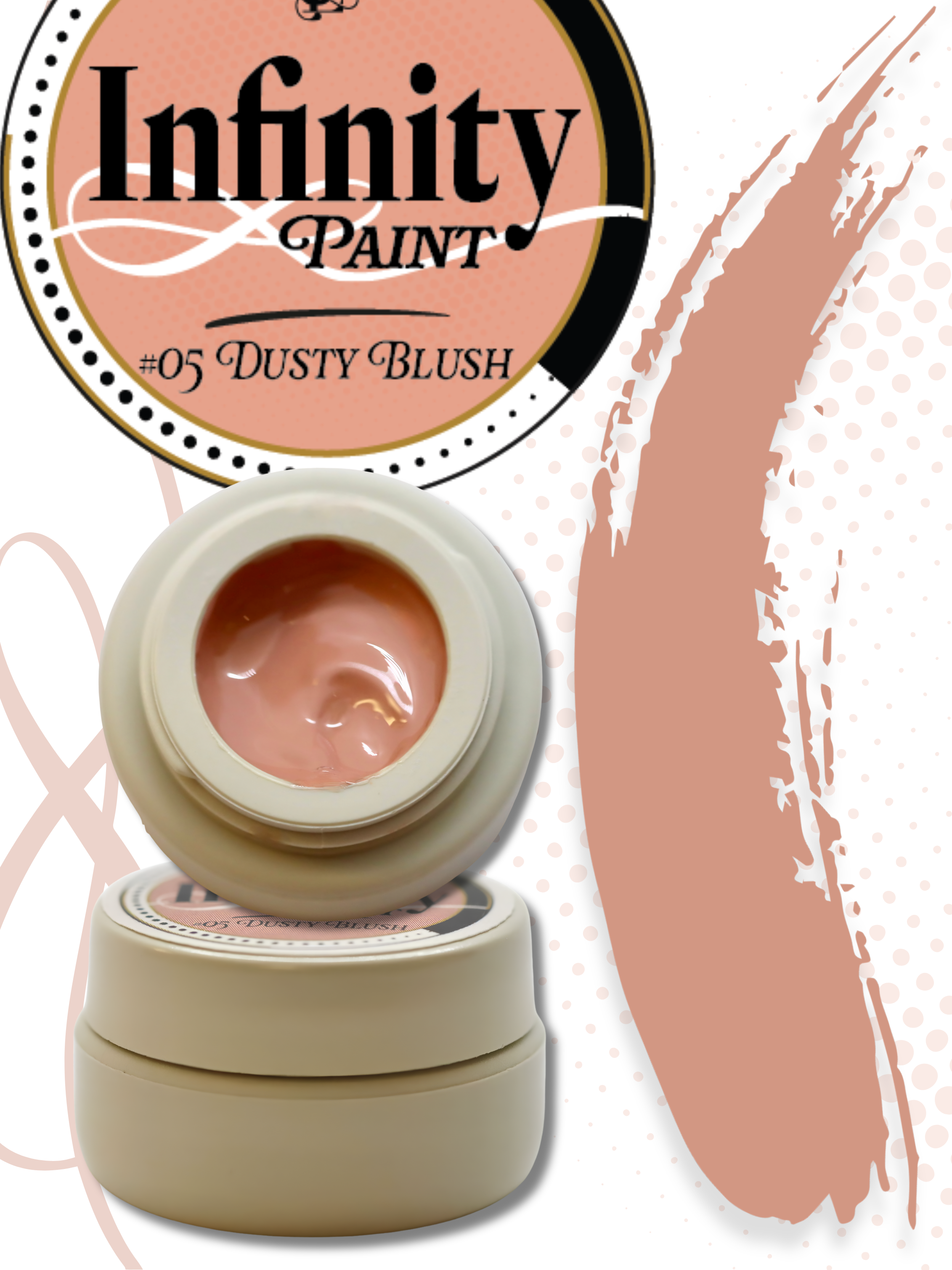 #05 Dusty Blush Infinity Gel Paint