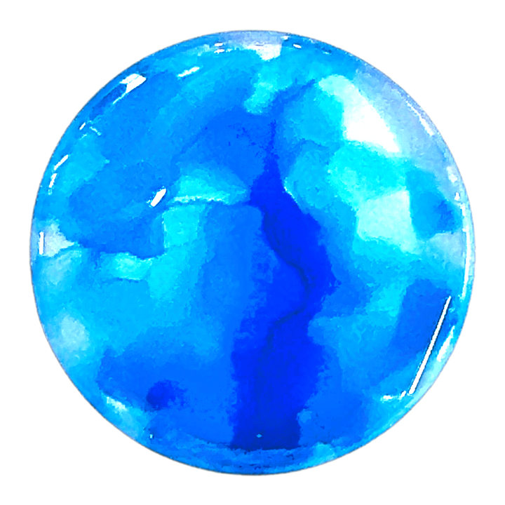 Blue Coconut -- Light Up the Night Alcohol Ink