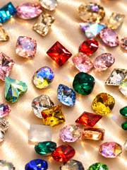 100pc Lg Chunky Mix Crystal