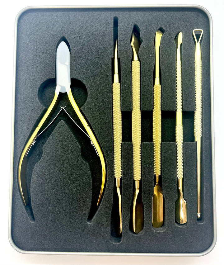 Gold Luxe Manicure Toolset