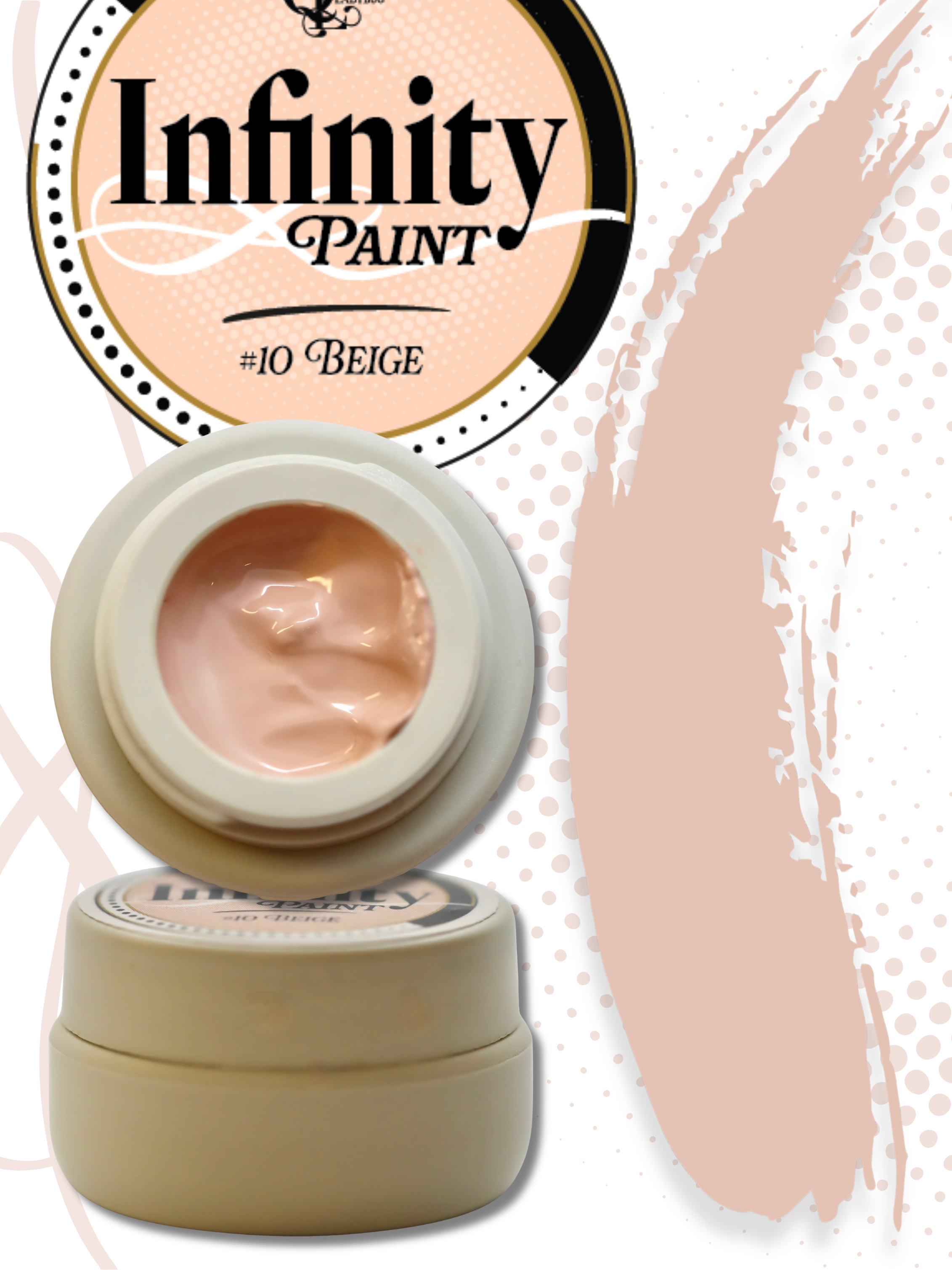 #10 Beige Infinity Gel Paint