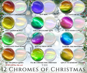 The 12 Chromes of Christmas