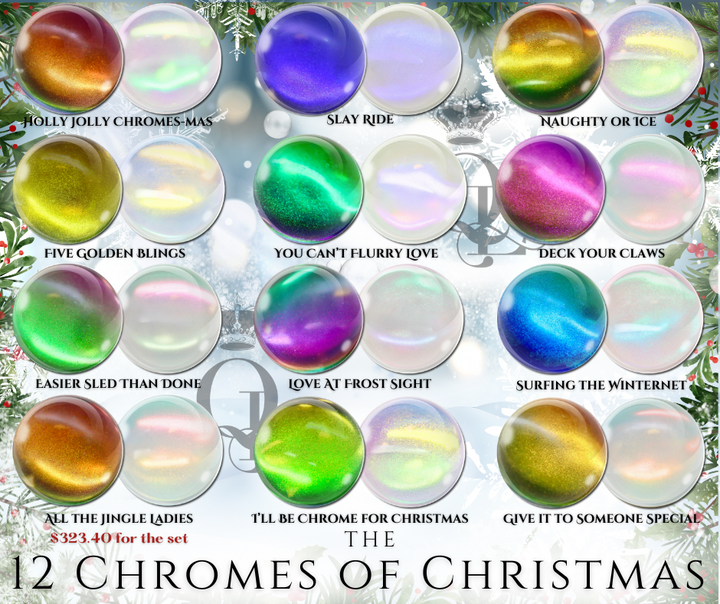 The 12 Chromes of Christmas