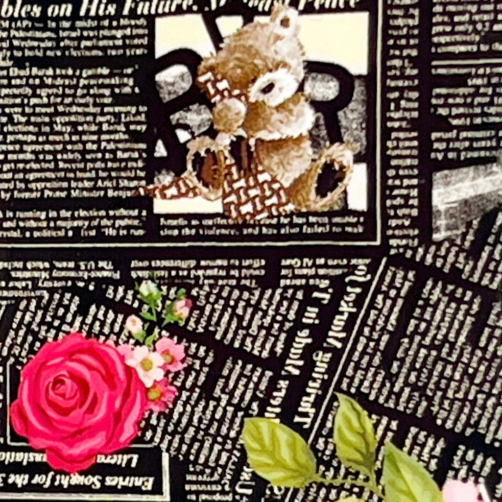 MM - "48-06 Paper Flowers" - - Nail Transfer Foil