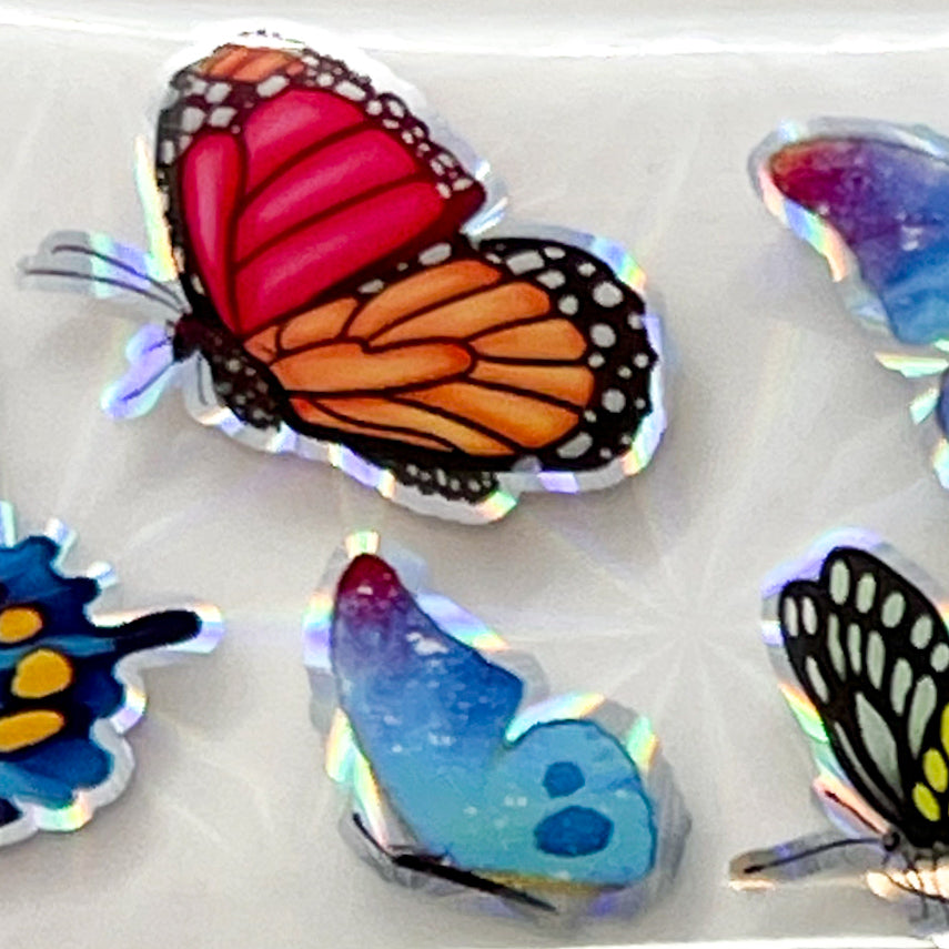 MM - "52-07 Flying Flower" - - Nail Transfer Foil