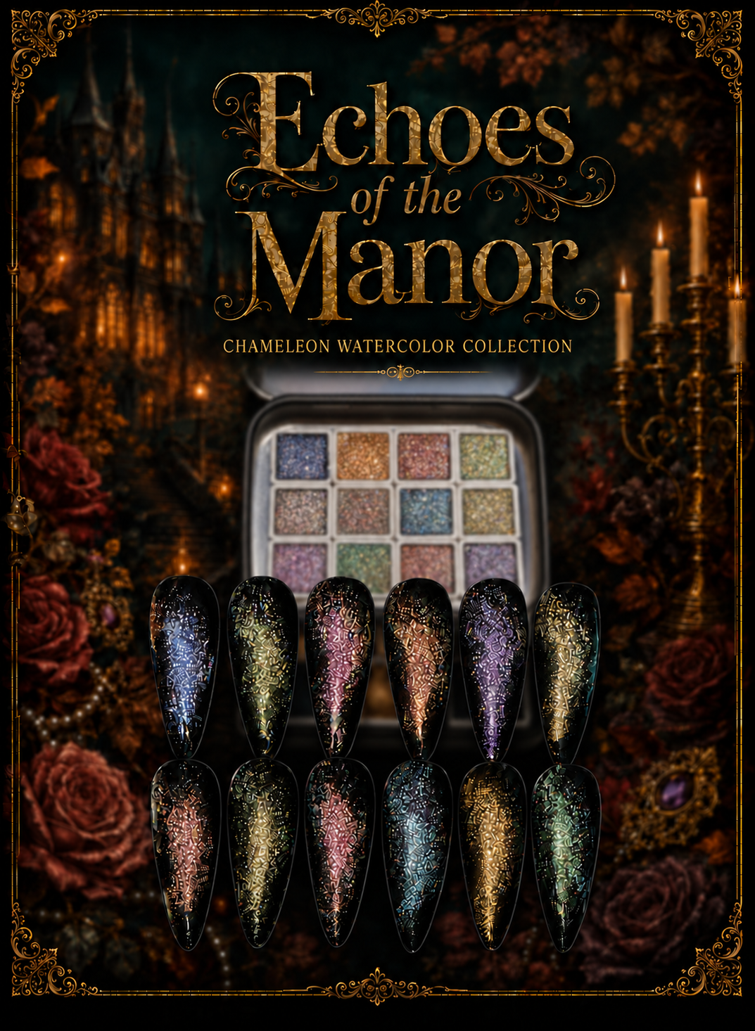 Echoe’s of the Manor Watercolor Palette