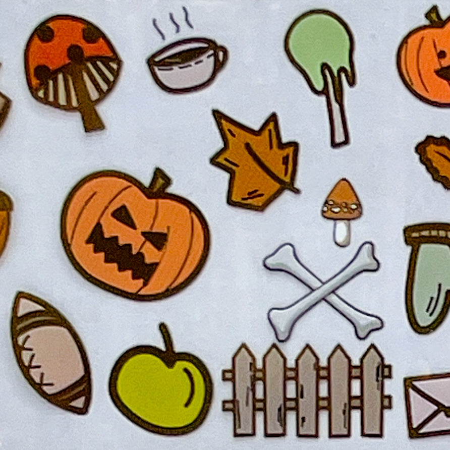 Groovy Gourd Vibes - Transfer Foil Trio