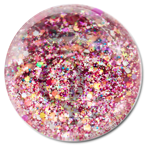 Cha Cha Cherry -- Gumdrop Gardens Cosmetic-Grade Glitter