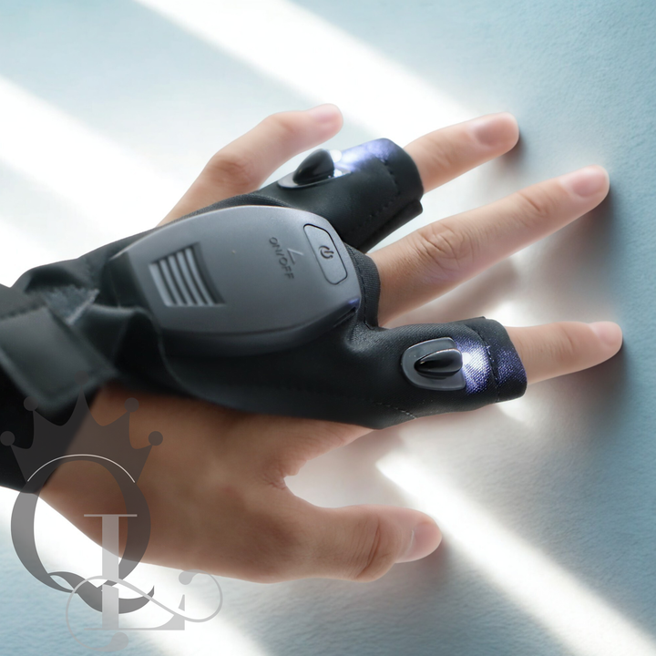 Lighted Artists Gloves -- 13 Days of Halloween