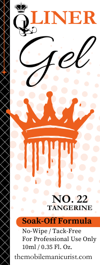 No. 22 Tangerine - QL Liner Gel
