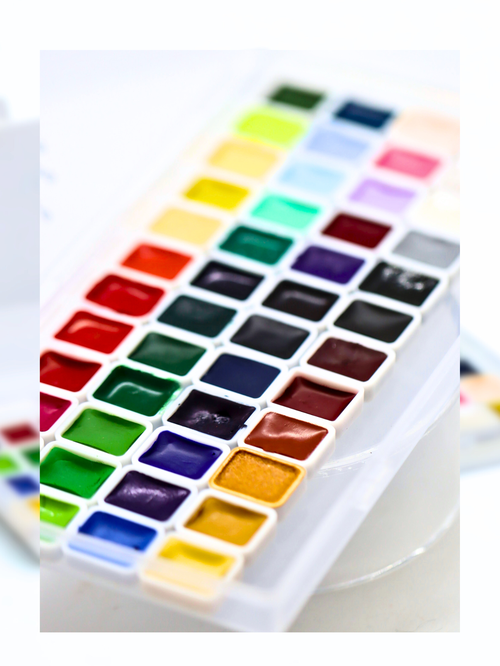 Mega Watercolor Palette - 48 Colors