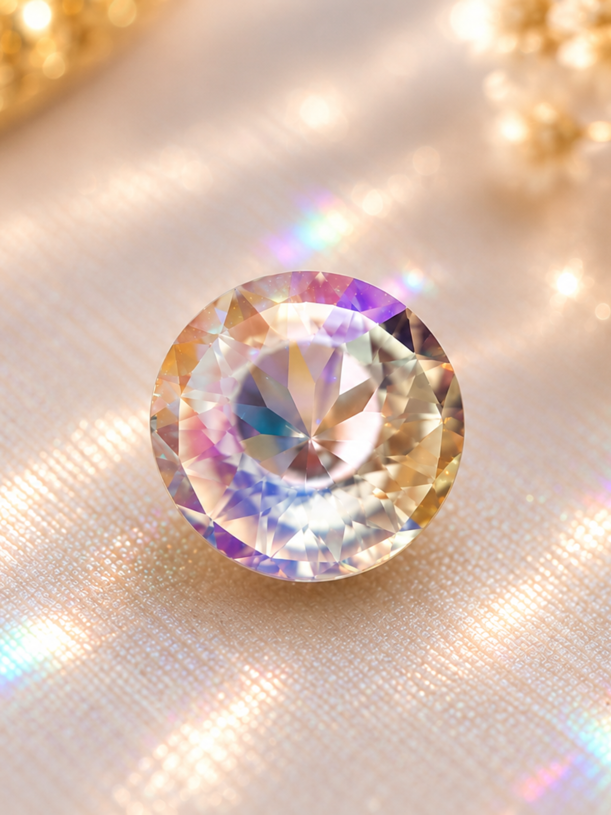 2 Carat Round Cut AB
