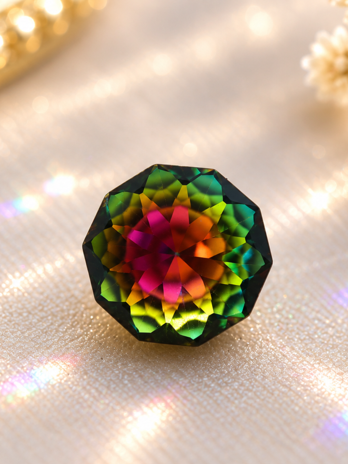 2 Ct. Round Midnight Mermaid