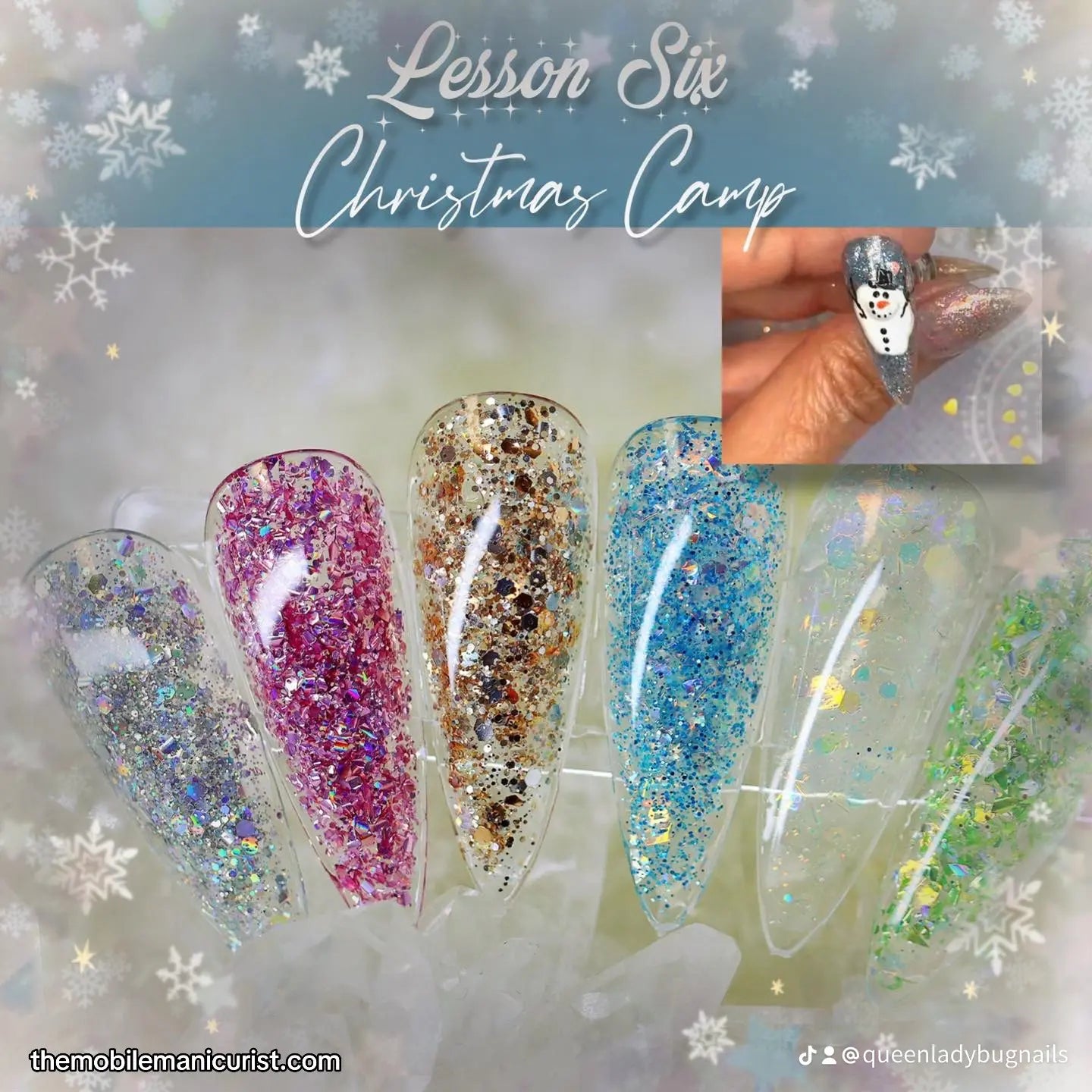 Frosted Everglades-Six Piece Gel