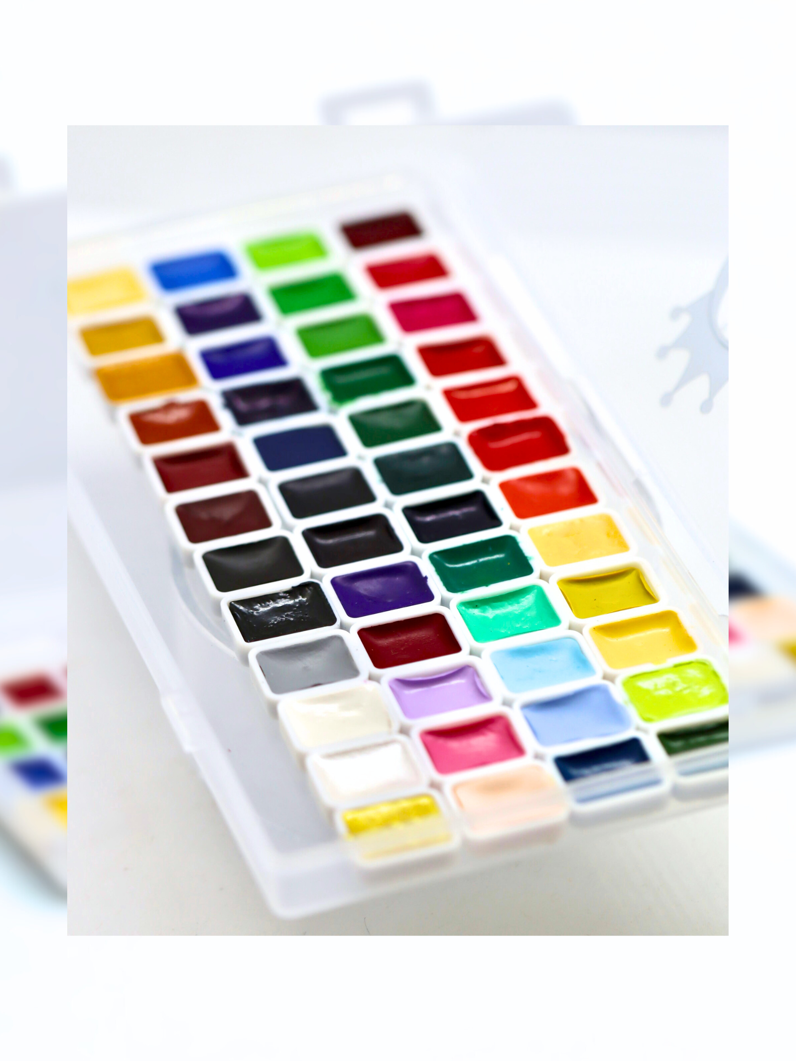 Mega Watercolor Palette - 48 Colors